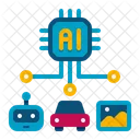 Ai Application Artificial Intelligence Ai Icône