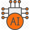 Ai Chip  Icon