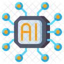 Ai chip  Ícone