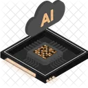 Ai Chip Architecture Ai Chip Integration Ai Icon