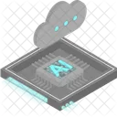 Ai Chip Architecture Ai Chip Integration Ai Icon