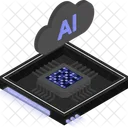 Ai Chip Architecture Ai Chip Integration Ai Icon