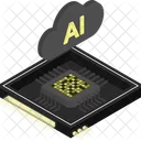 Ai Chip Architecture Ai Chip Integration Ai Icon