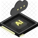 Ai Chip Architecture Ai Chip Integration Ai Icon