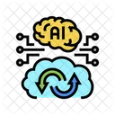 Ai Cloud  Icon