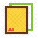 Ai File  Icon