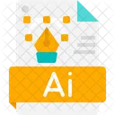 Ai File  Icon