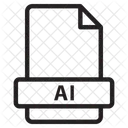 Ai File  Icon