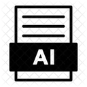 Ai File  Icon