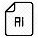 Ai file  Icon