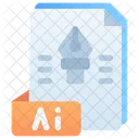 Ai file  Icon