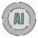 Ai Generate Ai Generation Process Ai Generation アイコン