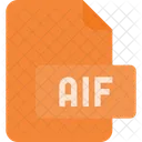 Aif Audio Datei Symbol