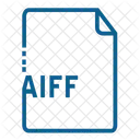 Aiff Datei Dokument Symbol