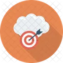 Aim Cloud Goal Icon