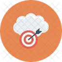 Aim Cloud Goal Icon