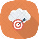 Aim Cloud Goal Icon