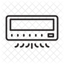 Airconditioner Cooling Electric Icon