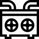 에어컨 전자 제품  아이콘