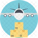 Packages International Air Icon