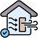 Air Flow Air Home Icon