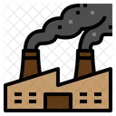 Pollution Air Disaster Nature Factory Icon