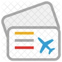 Air ticket  Icon