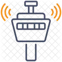 航空管制塔 アイコン