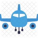 Airplane front view  Icon