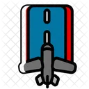 Airplane Landing  Icon