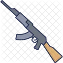 Ak 47 Firearm Gun Icon