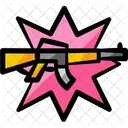 Ak 47 Gun Weapon Icon