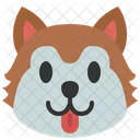 Akita Inu Hund Haustier Symbol