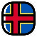 Aland Islands  Icon