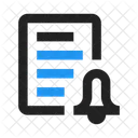 File Notification Document Notification Notification Icon