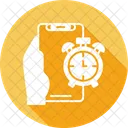 Alarm Hand Holding Phone Alert Icon