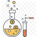 Alchemie Chemie Tube Symbol