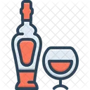 Alcohol Liqueur Harmful Icono