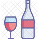 Alcohol Beer Bottle Winex Wine Bottle Icon