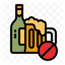 Alcohol No Tea Icon