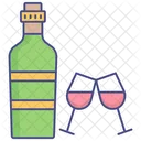 Alcohol Champagne Drink Icon