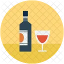 Alcohol Beverage Glass Icon