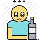 Alcohol addiction  Icon