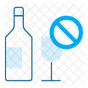 Alcohol Free  Icon