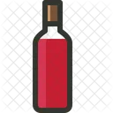 Alcool Boissons Rouge Icône