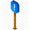 Alert Street Sign Icon