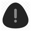 Alert Triangle Fill Icon