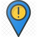 Alerta Pin Geolocalizacao Ícone