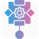 Algorithm Flow Flowchart Icon