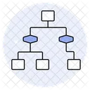 Algorithm Algorithmic Logic Data Processing Icône